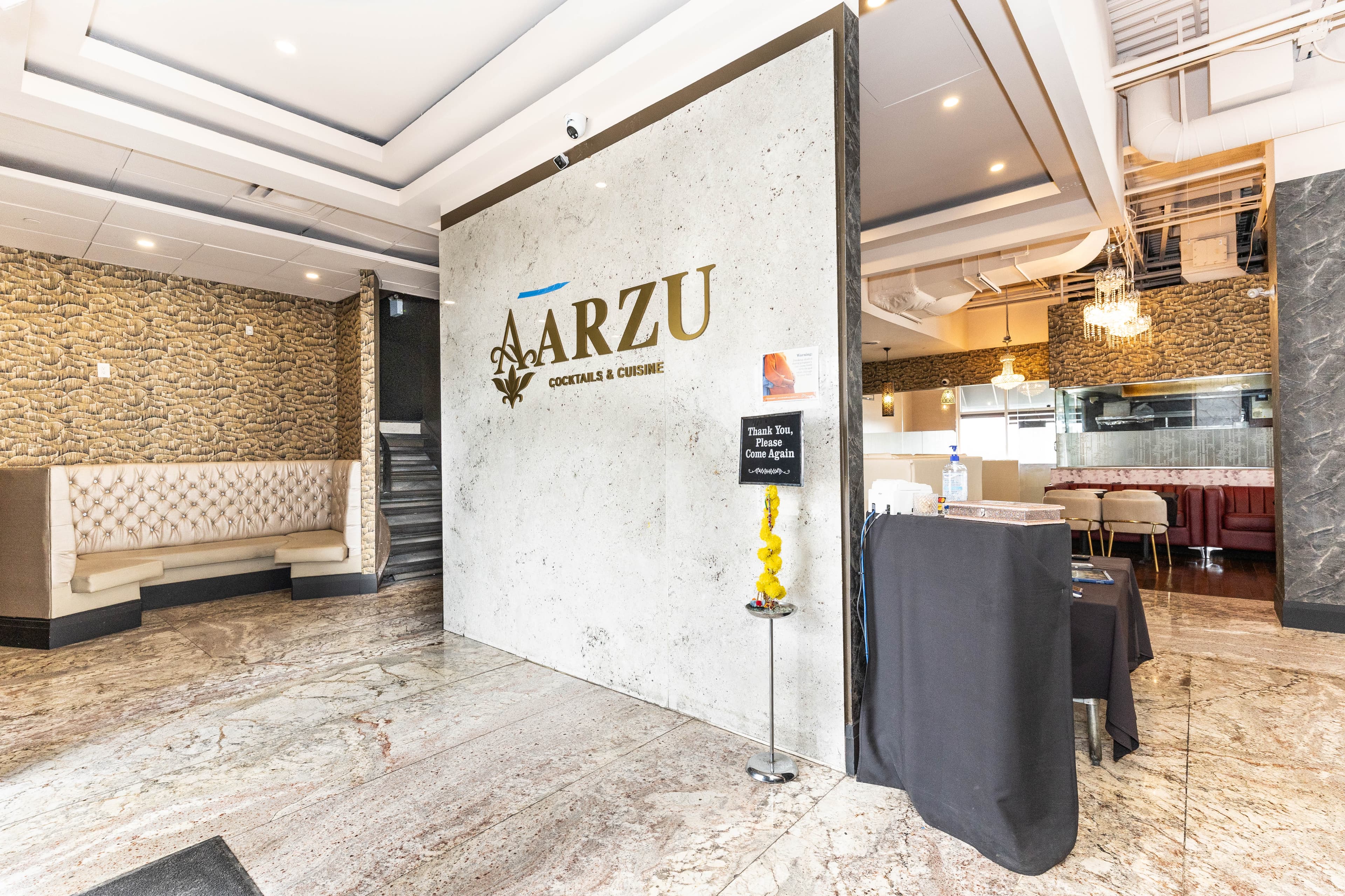 Food at Aarzu